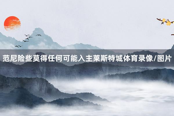 范尼险些莫得任何可能入主莱斯特城体育录像/图片
