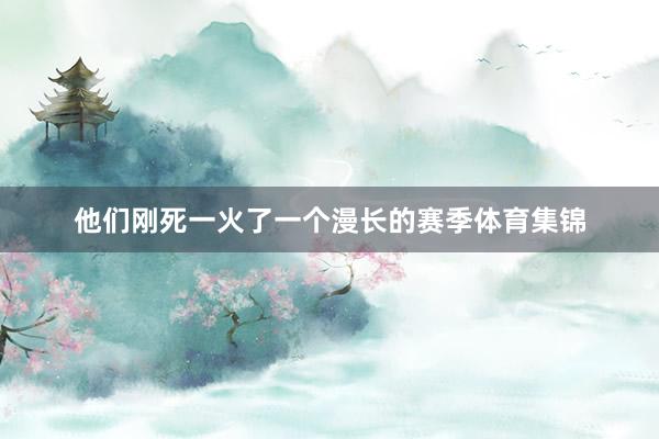 他们刚死一火了一个漫长的赛季体育集锦