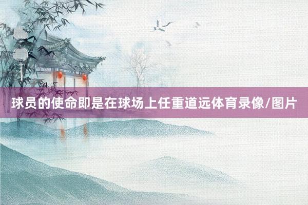 球员的使命即是在球场上任重道远体育录像/图片