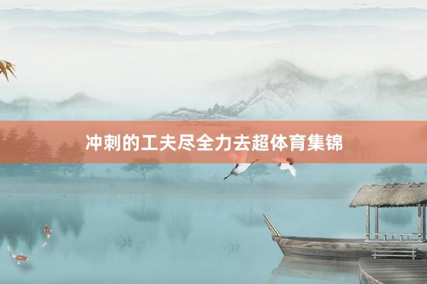 冲刺的工夫尽全力去超体育集锦