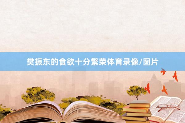 樊振东的食欲十分繁荣体育录像/图片