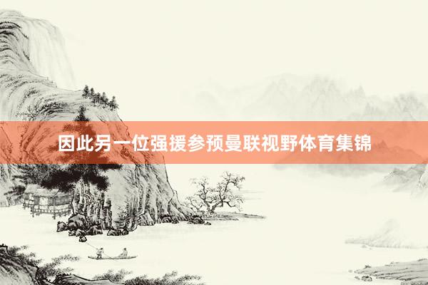 因此另一位强援参预曼联视野体育集锦