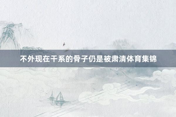 不外现在干系的骨子仍是被肃清体育集锦